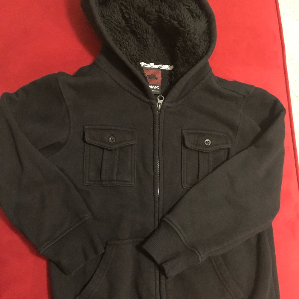 Black hoodie